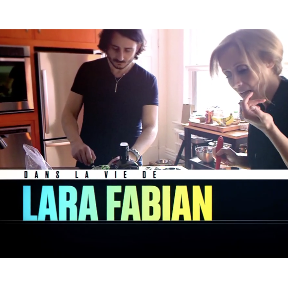 Lara Fabian et son mari Gabriel, ont reçu chez eux à Montréal les caméras du magazine de TF1 50' Inside, diffusé le 27 juillet 2019.