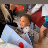 Mélanie Da Cruz et Anthony Martial ont célébré le premier anniversaire de leur fils Swan, le 27 juillet 2019 à Itteville, en Essonne.