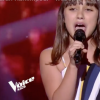 Fanchon dans "The Voice Kids 6" sur TF1, le 23 août 2019.
