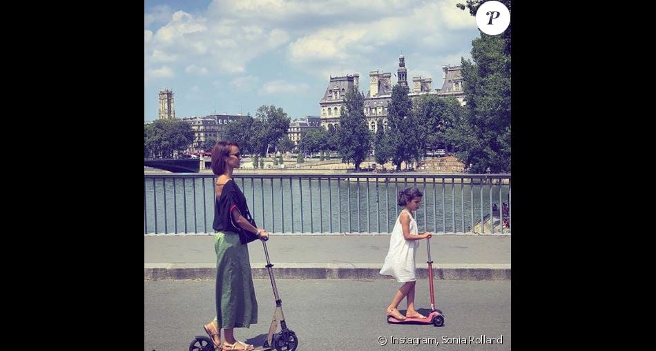 Sonia Rolland Et Sa Fille Tess à Paris - Instagram, 30 Juin 2018 ...