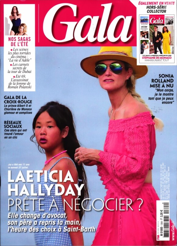 Magazine "Gala", en kiosques le 1er août 2019.