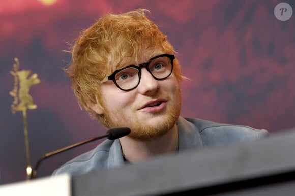 Ed Sheeran à la conférence de presse du film "Songwriter" lors du 68ème Festival du Film de Berlin, La Berlinale. Le 23 février 2018 © Future-Image / Zuma Press / Bestimage 23/02/2018 - Berlin