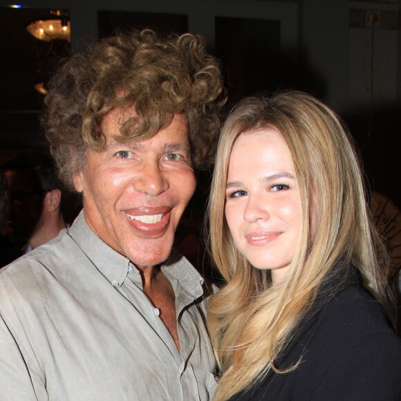 Igor Bogdanov (Bogdanoff) et sa compagne Julie Jardon - People au défilé Kithe Brewster Haute Couture Automne / Hiver 2019-2020 dans le cadre de la Fashion Week à l'hôtel Lutecia à Paris le 3 juillet 2019. © Philippe Baldini/Bestimage03/07/2019 - Paris