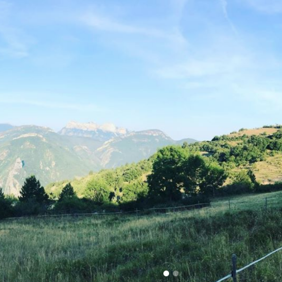 Les vacances estivales d'Alexandra Lamy (été 2019).