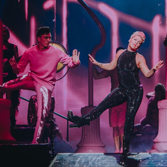 P!nk en concert à l'U Arena Paris La Défense le 3 juillet 2019. © Alexandre Fumeron/Bestimage
