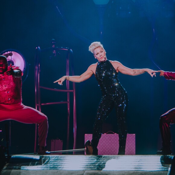 P!nk en concert à l'U Arena Paris La Défense le 3 juillet 2019. © Alexandre Fumeron/Bestimage