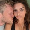 Emily Ratajkowski et son mari Sebastian Bear-McClard. Août 2019.