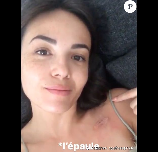 Agathe Auproux sur Instagram le 9 août 2019.