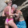 Chiara Ferragni et son mari Fedez passent leurs vacances, avec leur fils Leone et des amis, à Ibiza. Le 1er août 2019