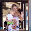 Chiara Ferragni passe la journée en bateau avec son mari et son fils Leone Lucia au large de Formentera. La petite famille est allée déjeuner au restaurant et a ensuite profité du soleil et de la mer. Le 4 août 2019