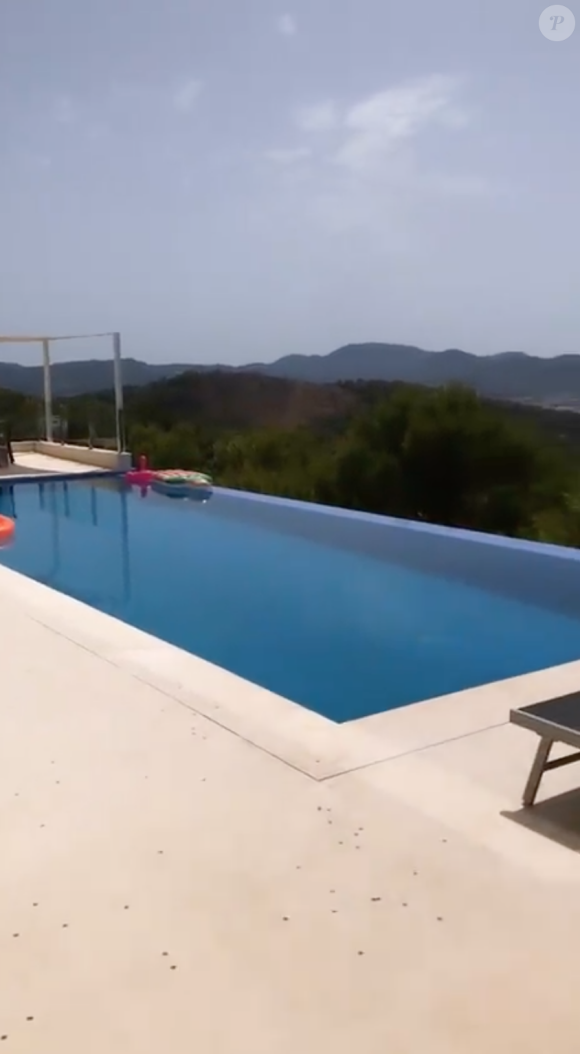 Anniversaire d'Hugo Philip, le 10 août 2019 à Ibiza.
