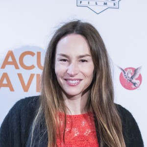 Vanessa Demouy lors de l'avant-première du film "Chacun sa vie" au cinéma UGC Normandie à Paris, France, le 13 mars 2017.