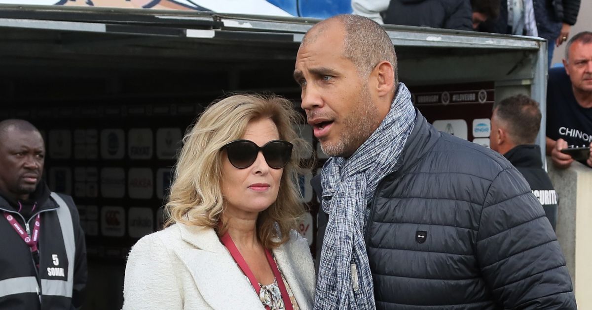 Valérie Trierweiler et Romain Magellan, au Match des ...