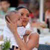 Eva Longoria et son fils Santiago en vacances en famille à Marbella. Le 9 juillet 2019