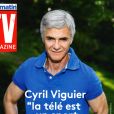 Couverture de TV Magazine avec Cyril Viguier. Août 2019.