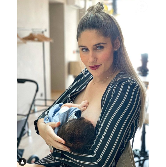 Jesta de "Koh-Lanta" dévoile une photo sur laquelle elle allaite, le 19 août 2019, sur Instagram