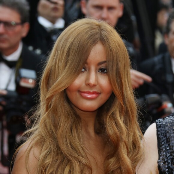 Zahia Dehar - Montée des marches du film "A Hidden Life" lors du 72e Festival International du Film de Cannes, le 19 mai 2019. © Denis Guignebourg/Bestimage