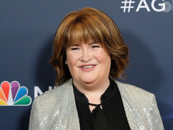 Susan Boyle à l'émission "America's Got Talent" à Los Angeles, le 20 août 2019.