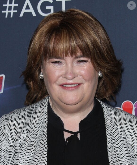 Susan Boyle à l'émission "America's Got Talent" à Los Angeles, le 20 août 2019.