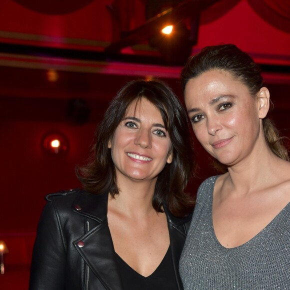 Estelle Denis et Sandrine Quétier lors de la soirée d'anniversaire de S.Sisley au restaurant Roxie à Paris, France, le 6mai 2019. © Pierre Perusseau/Bestimage