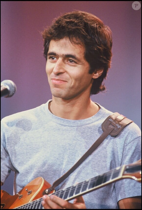 Jean-Jacques Goldman à Paris le 10 septembre 1987.