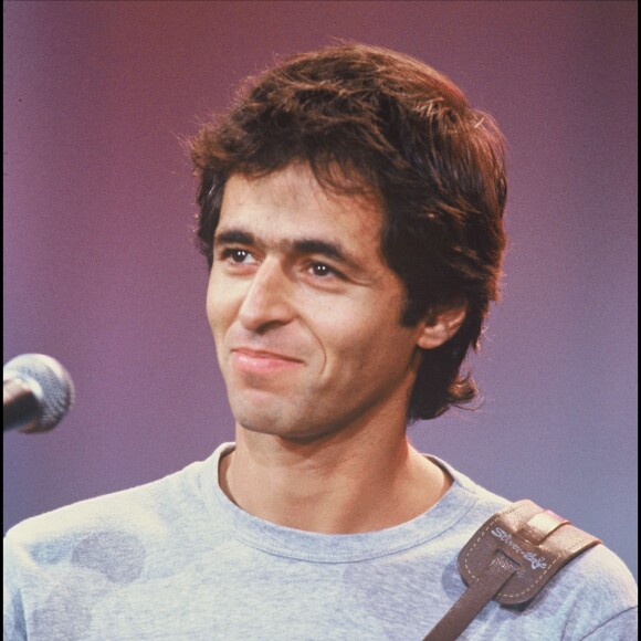 Jean-Jacques Goldman à Paris le 10 septembre 1987.