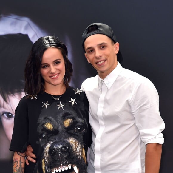 Alizée et son compagnon Grégoire Lyonnet - Jour 1 - Photocall lors du 55ème festival de télévision de Monte-Carlo à Monaco. Le 14 juin 2015