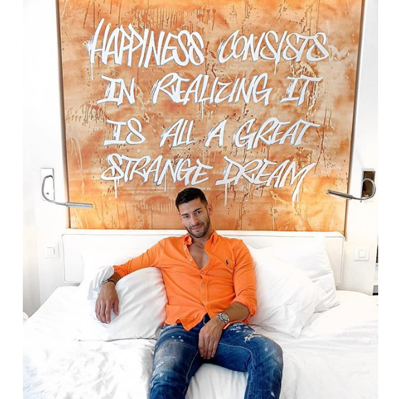 Samir Benzema pose sur Instagram, le 10 août 2019