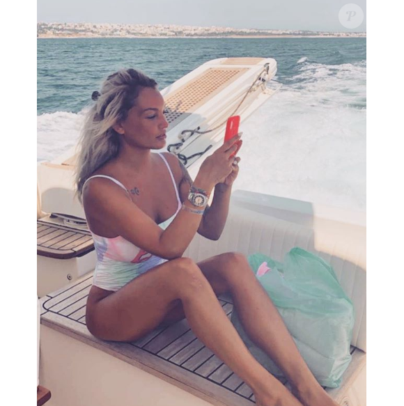 Aurélie Dotremont en bikini sur Instagram, le 15 août 2019