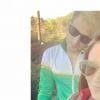 Camille Guaty et son mari Sy Rhys Kaye sur Instagram.