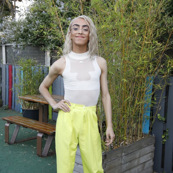 Exclusif - Bilal Hassani - Cérémonie de gala Out d'Or au Cabaret Sauvage à Paris le 18 juin 2019. Le chanteur Bilal Hassani, représentant de la France lors de l'Eurovision 2019, a remporté mardi le prix de la personnalité LGBTI de l'année remis lors de la cérémonie des Out d'or qui célèbre la visibilité des personnes LGBTI dans la sphère publique. © Marc Ausset-Lacroix/Bestimage