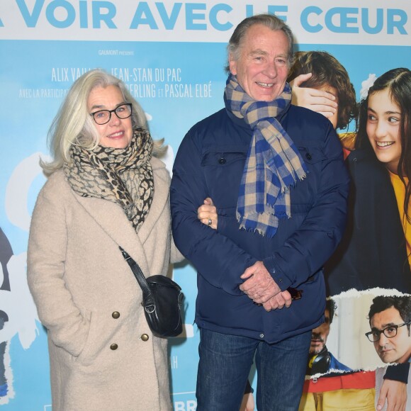 William Leymergie et sa femme Maryline - Avant-première du film "Le coeur en braille" au cinéma Gaumont Marignan à Paris le 4 décembre 2016. © Giancarlo Gorassini/Bestimage