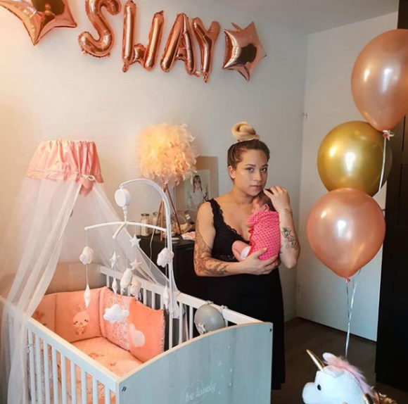 Cécilia (Koh-Lanta) révèle la signification du prénom de sa fille, Sway, sur Instagram.