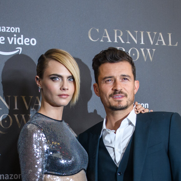 Cara Delevingne, Orlando Bloom - Soirée de présentation de la série "Carnival Row" au cinéma Astor Movie Odeon à Berlin, le 26 août 2019.