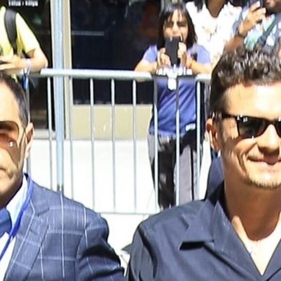 Orlando Bloom arrive au Comic-Con à San Diego, le 21 juillet 2019