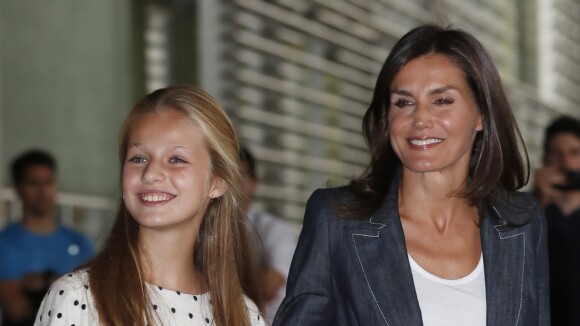 Letizia d'Espagne et la princesse Leonor : dernières visiteuses de Juan Carlos