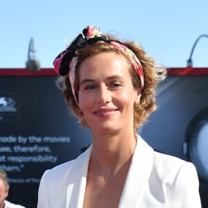 Cécile de France lors de la première de la série "The New Pope", 76e édition du festival du film de Venise, la Mostra, sur le Lido de Venise, Italie, le 1er septembre 2019.