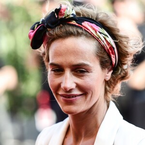 Cécile de France lors de la première de la série "The New Pope", 76e édition du festival du film de Venise, la Mostra, sur le Lido de Venise, Italie, le 1er septembre 2019.