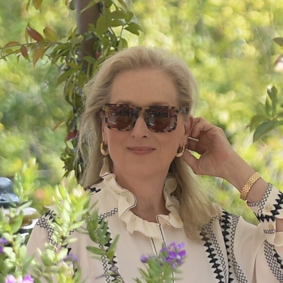 Meryl Streep arrive à l'hôtel Excelsior en marge du 76e festival du film de Venise, la Mostra, sur le Lido de Venise, Italie, le 1er septembre 2019.