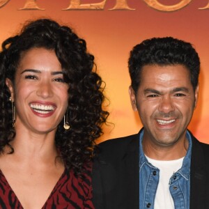 Sabrina Ouazani et Jamel Debbouze - Projection exceptionnelle du nouveau Disney "Le Roi Lion" au Grand Rex à Paris le 11 juillet 2019. © Coadic Guirec/Bestimage