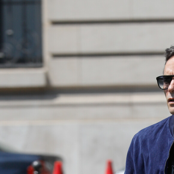 Anthony Delon arrive au défilé Redemption Haute Couture automne-hiver 2019 2020 lors de la Fashion Week de Paris, France, le 30 juin 2019. © Veeren-Clovis/Bestimage