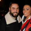 Exclusif - Mehdi Boureghda et sa femme à l'arrivée du concert de M Pokora (Matt Pokora) au Théâtre du Châtelet à Paris le 29 janvier 2015.