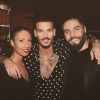 M. Pokora et Mehdi Boureghda au VIP Room, le 9 décembre 2017.