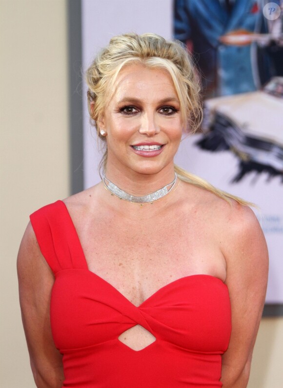 Britney Spears à la première de Once Upon a Time in Hollywood à Los Angeles, le 22 juillet 2019