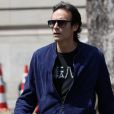 Anthony Delon arrive au défilé Redemption Haute Couture automne-hiver 2019 2020 lors de la Fashion Week de Paris, France, le 30 juin 2019. © Veeren-Clovis/Bestimage