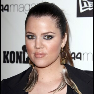 Khloé Kardashian (et son vrai visage) en 2009, à Los Angeles. 