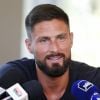 Rencontre avec Olivier Giroud à Juan-les-Pins. Le 1er juillet 2019 © Dylan Meiffret / Nice Matin / Bestimage