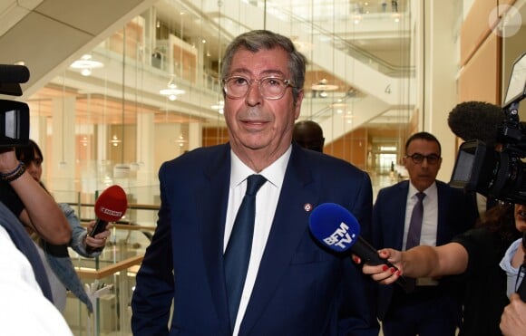 Patrick Balkany au tribunal correctionnel de Paris dans le cadre de son procès pour corruption et blanchiment de fraude fiscale le 19 juin 2019. © Federico Pestellini / Panoramic / Bestimage