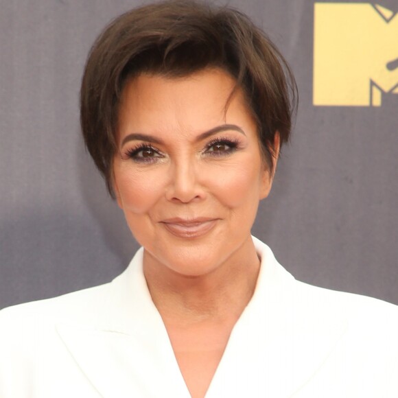 Kris Jenner - Les célébrités posent lors du photocall de la soirée des "MTV Movie And TV Awards" à Santa Monica le 16 juin 2018.
