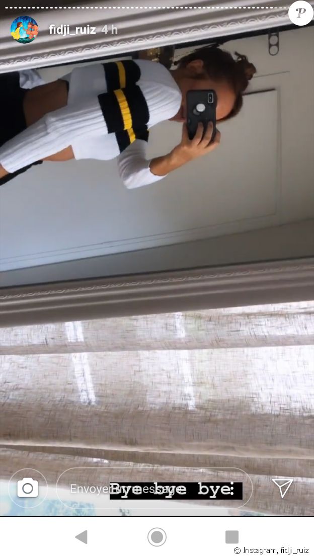 Fidji de "La Villa" dévoile sa nouvelle poitrine après sa réduction mammaire, le 9 septembre 2019